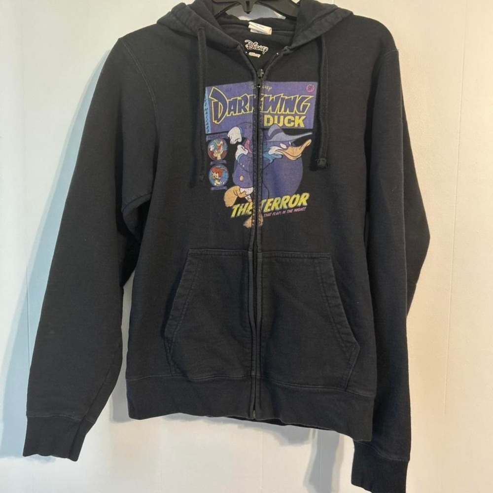 Disney Darkwing Duck‎ the terror zippy hoodie. Kid size small.